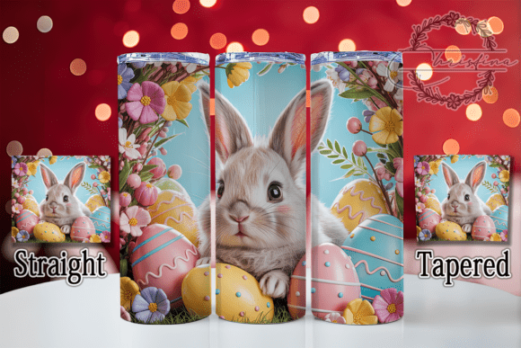 3D Easter Rabbit Tumbler Design for Spring Projects