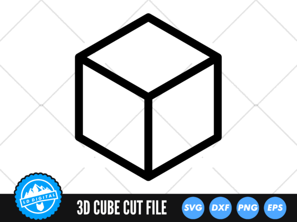 Unlock Geometric Creativity with 3D Cube Cut Files